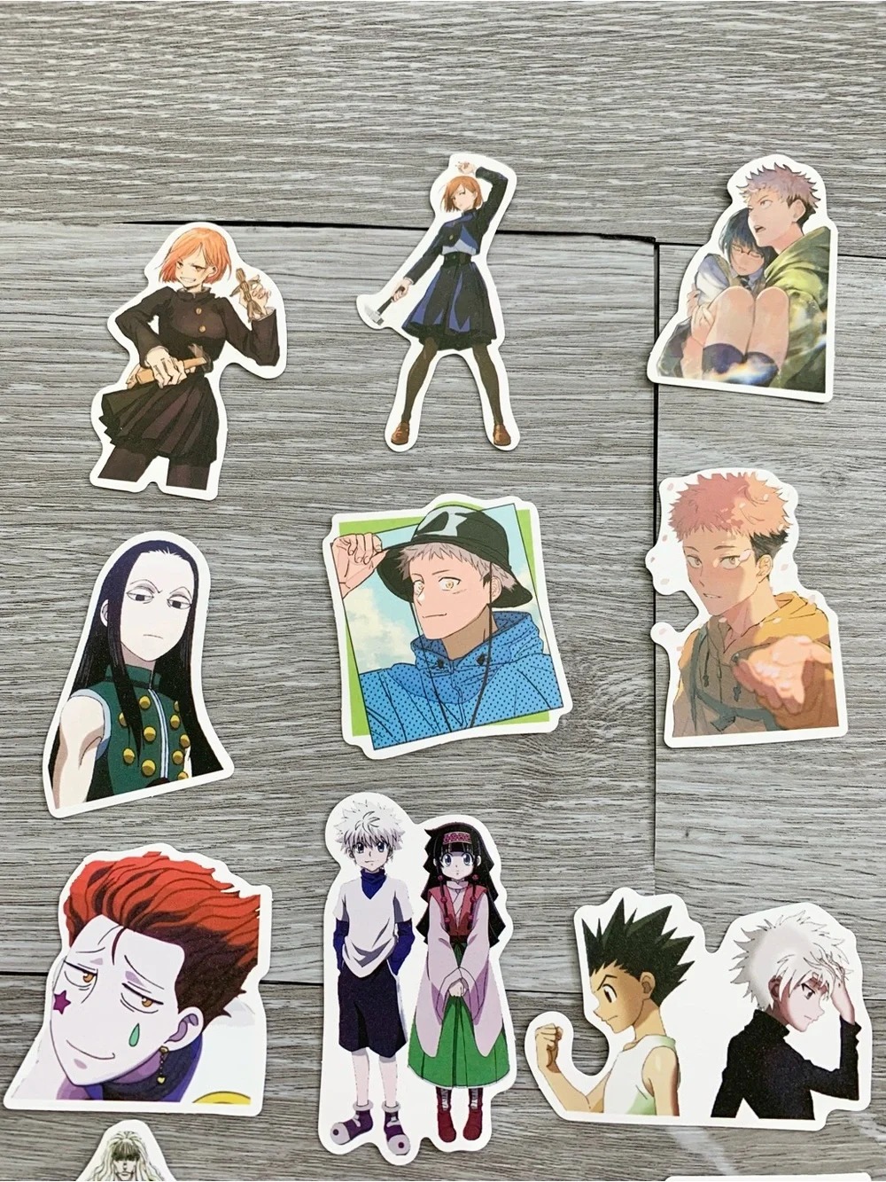 37 Pieces One Piece Law Ace Jujutsu Kaisen Itadori Hunter X Hunter Gon Stickers